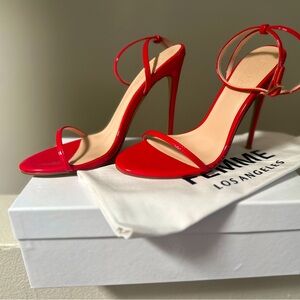 FEMME LA - Necessary Sandal in Rouge (size 36/6)